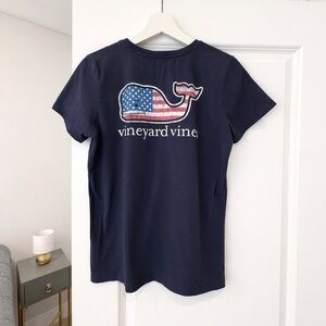 Vineyard Vines Woman’s Navy Tee - Size M